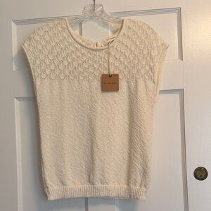Blu Pepper Knit Top NWT
